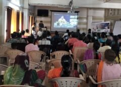 કૃષિ વિજ્ઞાન કેન્દ્ર, વઘઇ (ડાંગ) ખાતે ખેડુતોએ ભારત-VISTAAR ડિજિટલ પ્લેટફોર્મ અંગેનું જીવંત પ્રસારણ નિહાળ્યું