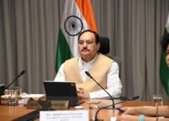 केंद्रीय स्वास्थ्य एवं परिवार कल्याण मंत्री जगत प्रकाश नड्डा ने विश्व स्वास्थ्य संगठन के मुख्यालय में एक प्रेस ब्रीफिंग को वर्चुअली संबोधित किया