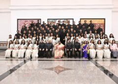 भारतीय राजस्व सेवा (आयकर) के प्रशिक्षु अधिकारियों ने राष्ट्रपति से मुलाकात की