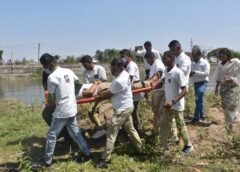 ડાંગ જિલ્લા આહવાના તળાવ (બંધારા) ખાતે નાગરિક સંરક્ષણ વિષયક તાલીમ યોજાઇ