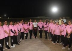 જિલ્લા પંચાયત છોટાઉદેપુર દ્વારા આયોજિત વહીવટી પાંખ ક્રિકેટ ટૂર્નામેન્ટનો પ્રારંભ કરાવતા જિલ્લા કલેકટર ગાર્ગી જૈન