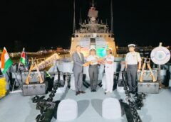 आईएनएस त्रिकंद ने केन्या के मोम्बासा बंदरगाह पर अपना प्रवास पूरा किया।