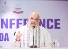 केन्द्रीय गृह एवं सहकारिता मंत्री अमित शाह ने गोवा की राजधानी पणजी में नारकोटिक्स नियंत्रण पर संवाददाता सम्मेलन को संबोधित किया